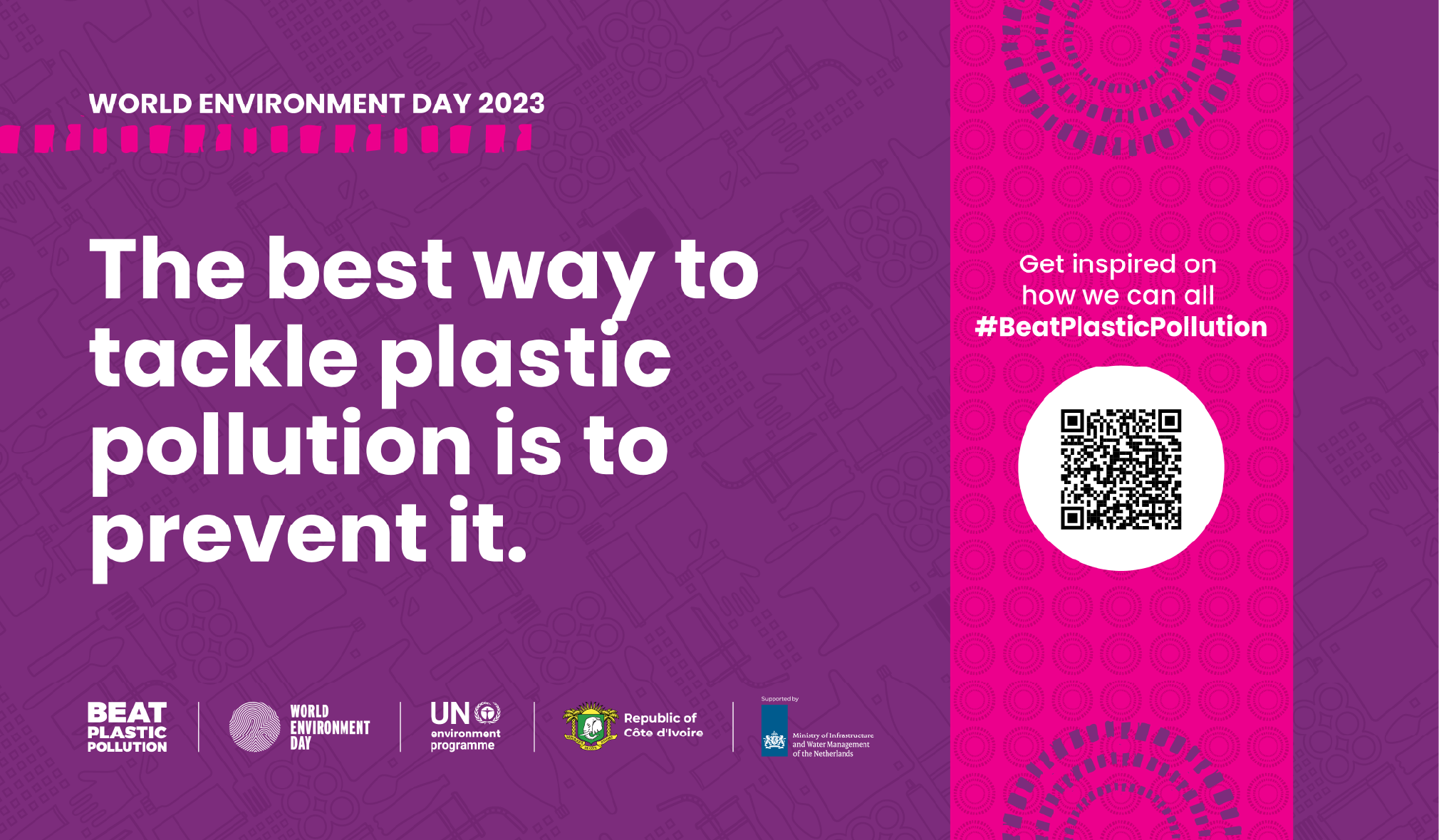 The best way to tackle plastic pollution is to prevent it, World Environment Day