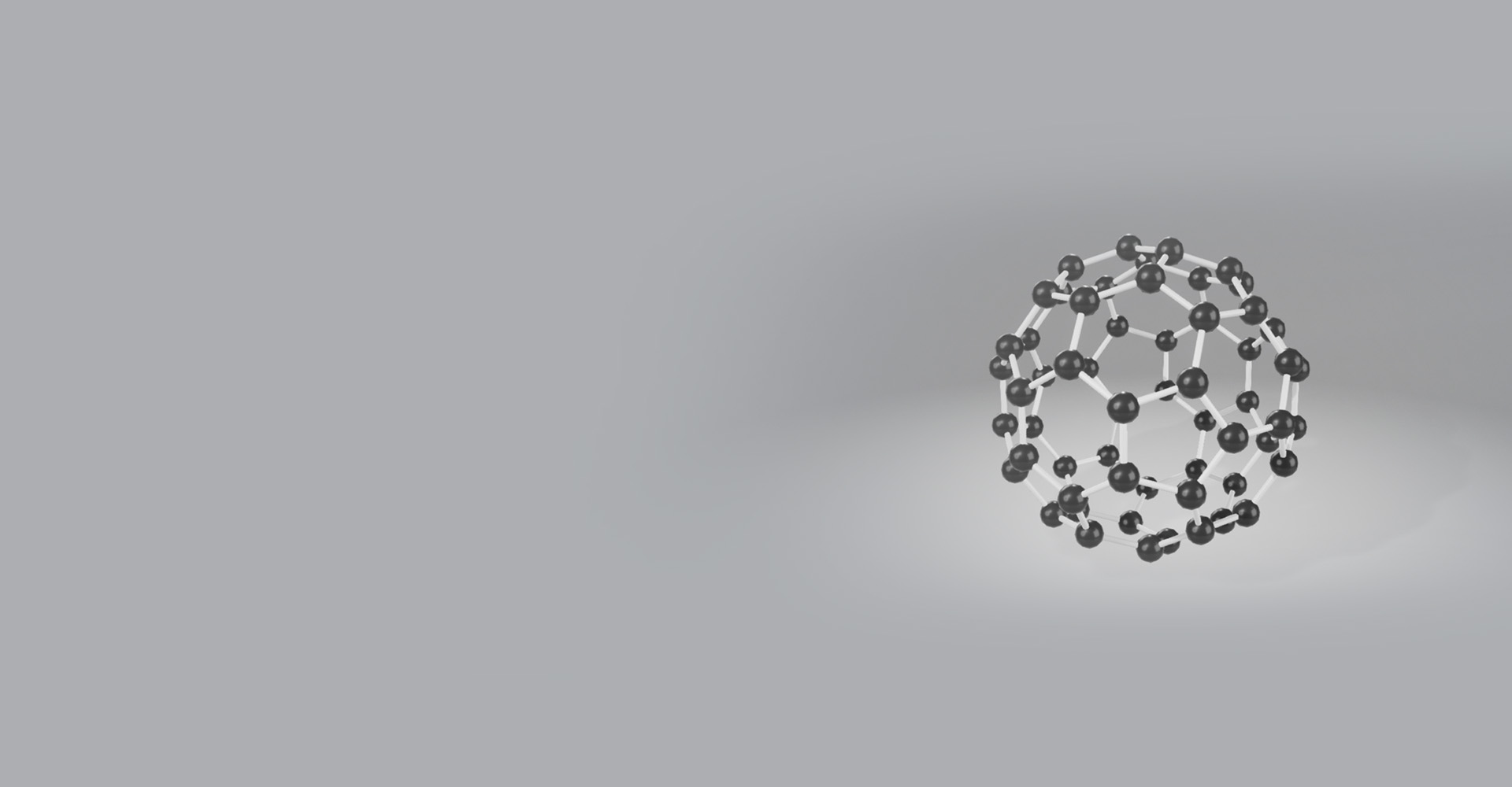 chemistry Buckminsterfullerene 3d model