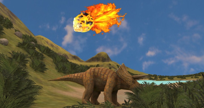 Dinosaur VR Scene
