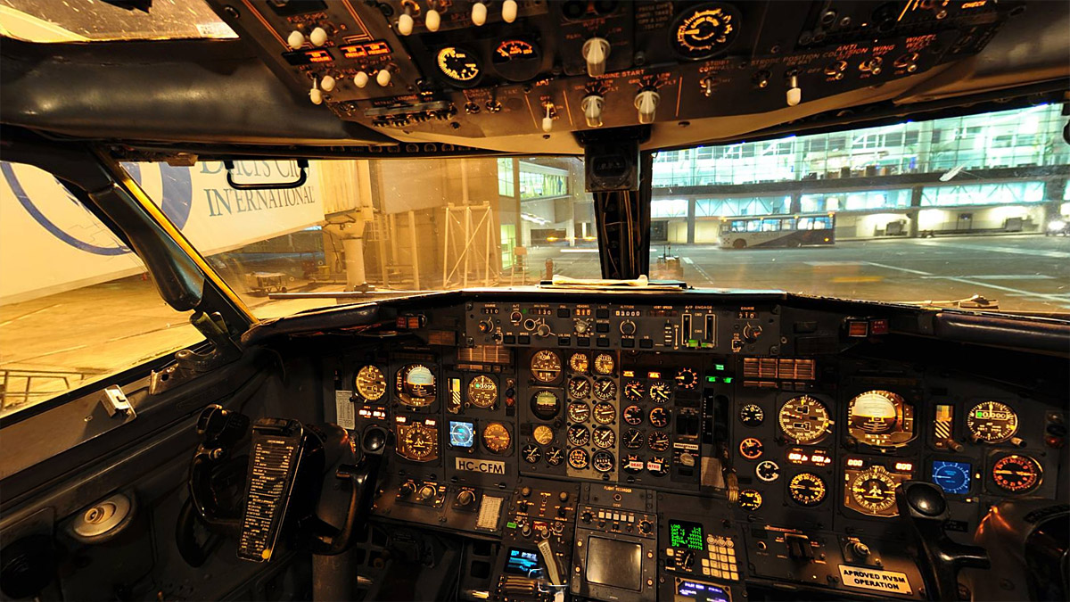 School VR Inside Boeing 737