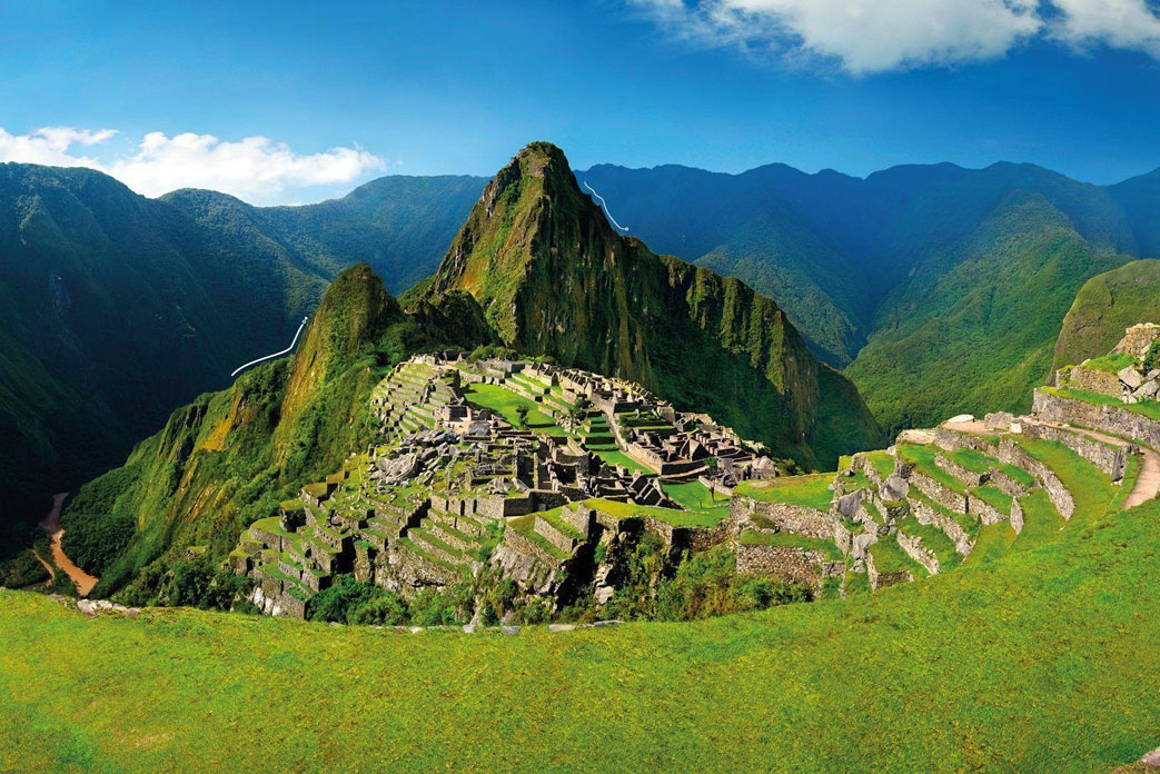 Explore the Vista Panoramica De Machu Picchu.